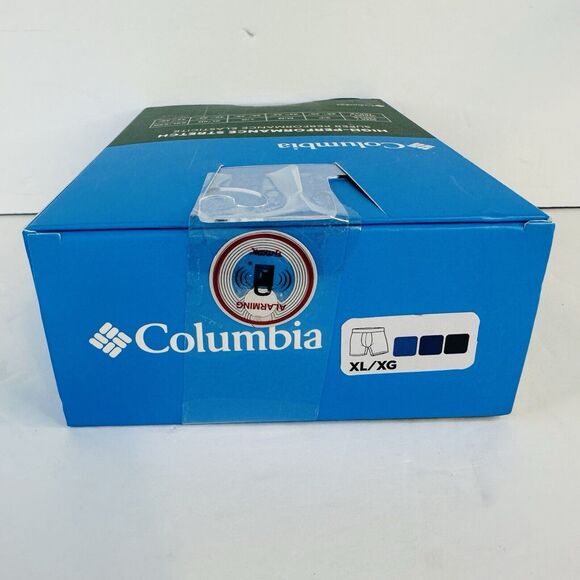 Columbia High-Performance Stretch Boxer Briefs 3 Pack Men's Size XL‎ 40”-42” - Picture 2 of 3